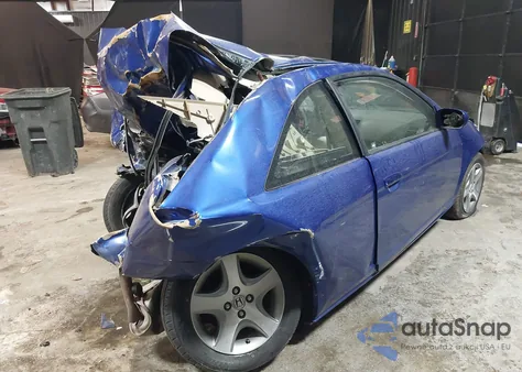 2004 Honda Civic Ex z USA, uszkodzony, nr VIN 1HGEM21934L039948